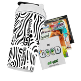 24oz All Over Print Shaker - Zebruh